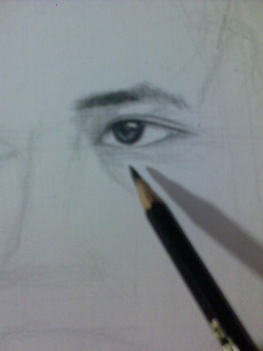  Cara  menggambar mata Untuk lukisan pensil AQLAM 20  